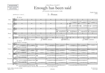 00 - Enough has been said - page 1